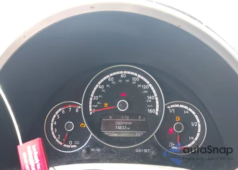 2013 Volkswagen Beetle 2.0T из США, поврежденный, VIN 3VW7A7AT1DM801856